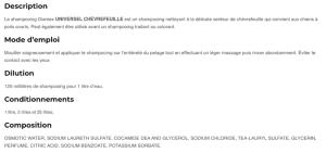 DIAMEX UNIVERSEL CHEVREFEUILLE 5 L