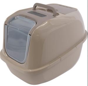 BAC LITIERE FERMÉ MEGA DELUXE 66X49X46CM BEIGE
