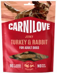 CARNILOVE -DOG JERKY - TURKEY & RABBIT -100G