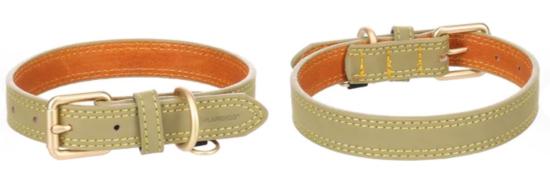 Collier Chien Virginia Vert S | 24-30cm x 15mm 