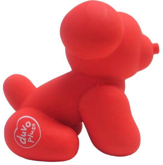 JOUET CHIEN Latex balloon Pug Rouge 10CM
