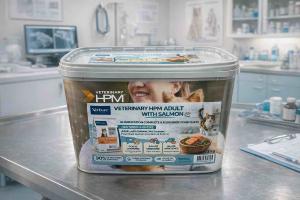 VET HPM ADULT WITH SALMON NEUTERED & ENTIRE CAT 3 kg RECONDITIONNÉ