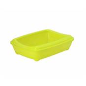 Bac à litière ouvert Arist-o-tray+rebord 50cm large LEMON - JAUNE