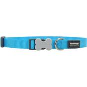 RED DINGO Dog collier unis Classic Turquoise S 15mm x 24-36cm