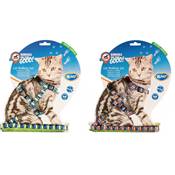 SET DE PROMENADE CHAT ARÊTE DE POISSON 20-35cm / 10mm - 125cm couleurs mélangées