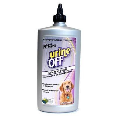 Urine Off Destructeur d'Odeur Chien/Chiot 473ml SPECIAL LIT & CANAPE