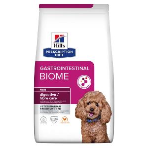 Hill's PRESCRIPTION DIET Gastrointestinal Biome Mini Croquettes pour petit Chien au Poulet 1 kg