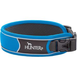 Collier Divo XL, bleu clair/gris Longueur 55 - 65 cm | Large 5,5 cm