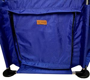 PARC CHIOT TISSUS 120cm H:60cm ROUGE