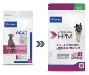 HPM VIRBAC Adult Sensitive Digest Dog Large &Medium 12kg