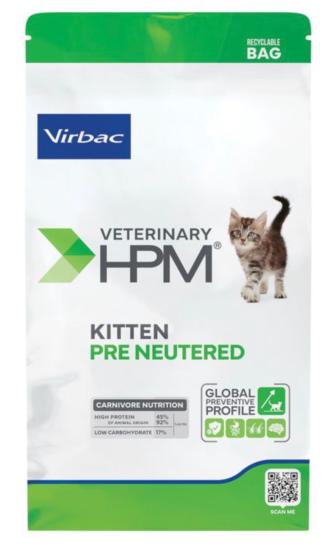 VETERINARY HPM KITTEN PRE NEUTERED CAT 1,5 kg