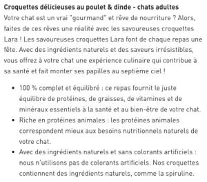 LARA ADULT VOLAILLE 12,5KG