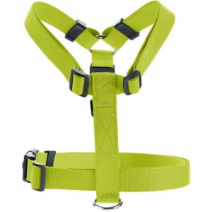 Harnais London Rapid M Cou 53 - 85 cm | Ventre 58 - 101 cm | Large 2,5 cm, citron vert