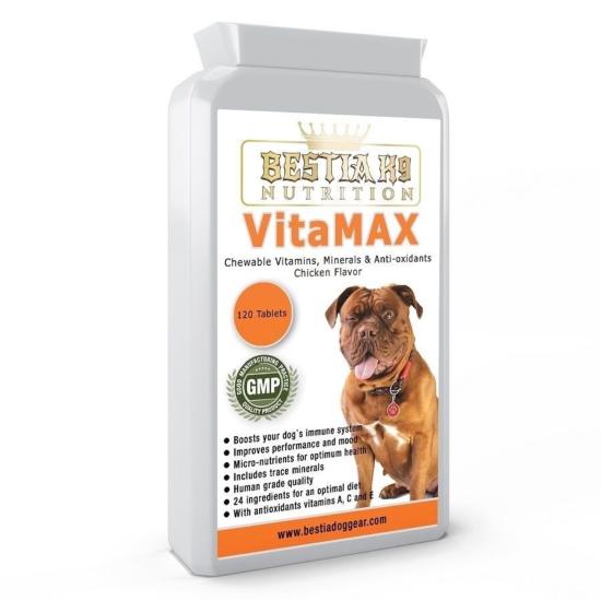 BESTIA K9 NUTRITION VITAMAX TABLETS