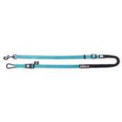 LONGE CANI-CROSS 20MM/1M30-2M20 BLEUE