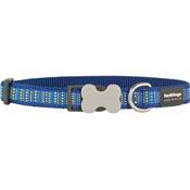 RED DINGO Dog collier Design Lotzadotz Dark Blue L 25mm x 41-63cm