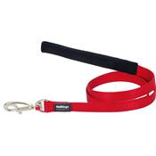 RED DINGO Dog laisse unis Classic Red M 20mm x 1.8m