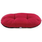 COUSSIN OVALE OUATINE 87CM ROUGE