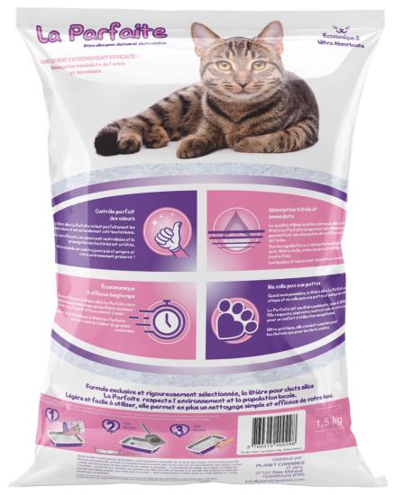 Litiere Silice La Parfaite Naturel 1 5kg