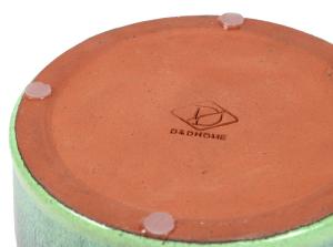 MANGEOIRE CERAMIQUE JASPER Ø13cm VERT