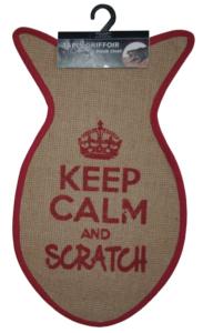 TAPIS GRIFFOIR POISSON 55X31 CM