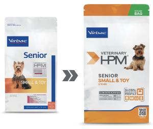 VET HPM SENIOR DOG SMALL & TOY 1,5 kg