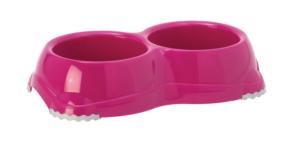 Gamelle 2x330ml double SMARTY ROSE