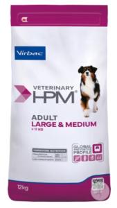 VET HPM ADULT DOG LARGE & MEDIUM 12 kg