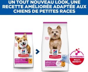 Hill's Science Plan Adult Small & Mini croquettes pour petit chien au poulet 3kg