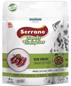 SERRANO SNACKS GRAIN FREE CANARD 150g