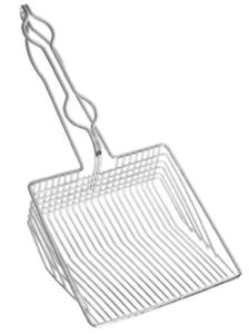 PELLE LITIERE LARGE EN METAL 