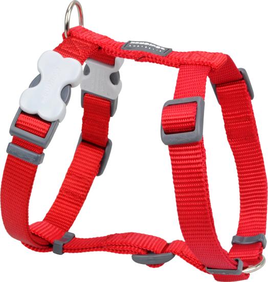 RED DINGO Dog harnais unis Classic Red L 25mm, cou 46-76cm, corps 56-80cm