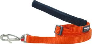 RED DINGO Dog laisse unis Classic Orange L 25mm x 1.8m