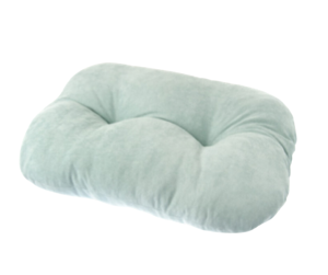 COUSSIN GALETTE 90 x 55 cm BLEU CIEL	