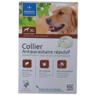 DEMAVIC Collier insectifuge grand chien