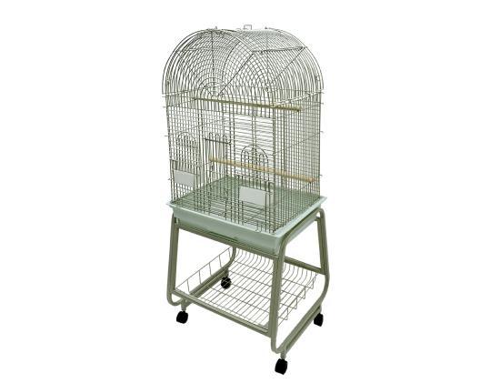 Cage perroquet "Viona" beige 56x43x143cm