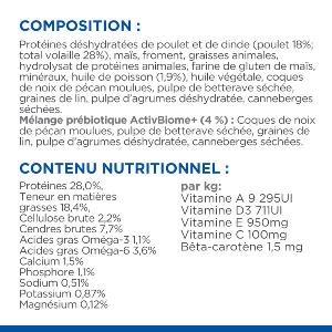 Hill's Vet Essentials PUPPY GROWTH ActivBiome+ croquettes pour chiot de petite taille au poulet 2kg