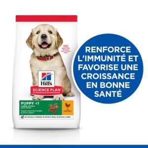 Hill's Science Plan Puppy croquettes pour chiot de grande taille au poulet 16kg