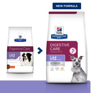 Hill's PRESCRIPTION DIET i/d Low Fat Digestive Croquettes pour Chien au Poulet 1,5 kg