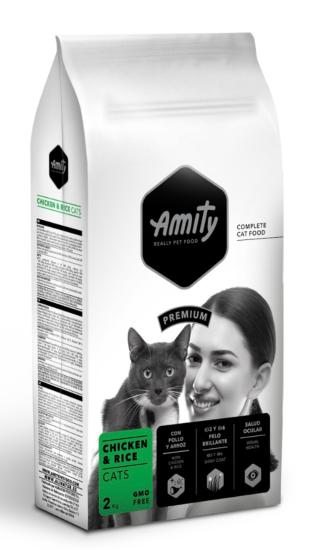 AMITY PREMIUM CATS CHICKEN&RICE 2KG