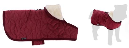 MANTEAU D'HIVER KODA BORDEAUX 30CM