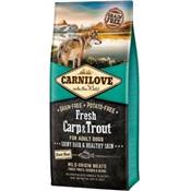 CARNILOVE FRESH - DOG - ADULT - CARP & TROUT - HEALTHY SKIN - 12KG