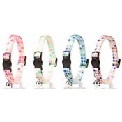 COLLIER POUR CHATS CANDY NYLON 20-30cm / 10mm couleurs mélangées