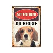 Panneau Métallique Beagle