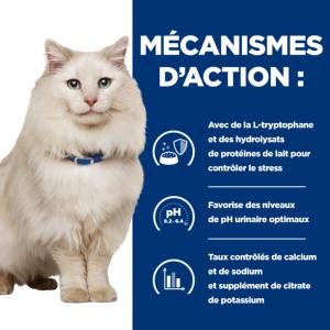 Hill's PRESCRIPTION DIET c/d Urinary Stress Multicare Croquettes pour Chat au Poulet 1,5 kg