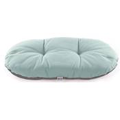 COUSSIN OVALE OUATINE 65CM GRIS