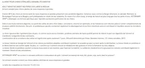 VET HPM ADULT SENSITIVE NEUTERED DOG LARGE & MEDIUM 12kg