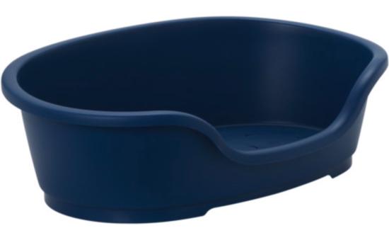Lit chien plastique 80cm BLEU