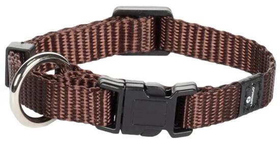 Chien Collier Ziggi Brun S 30-45cm + sécurité-lock 