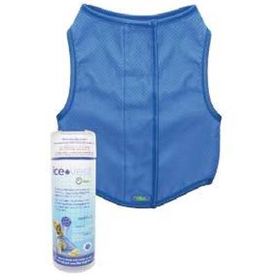 VESTE GLACIALE BLEUE VELCRO L